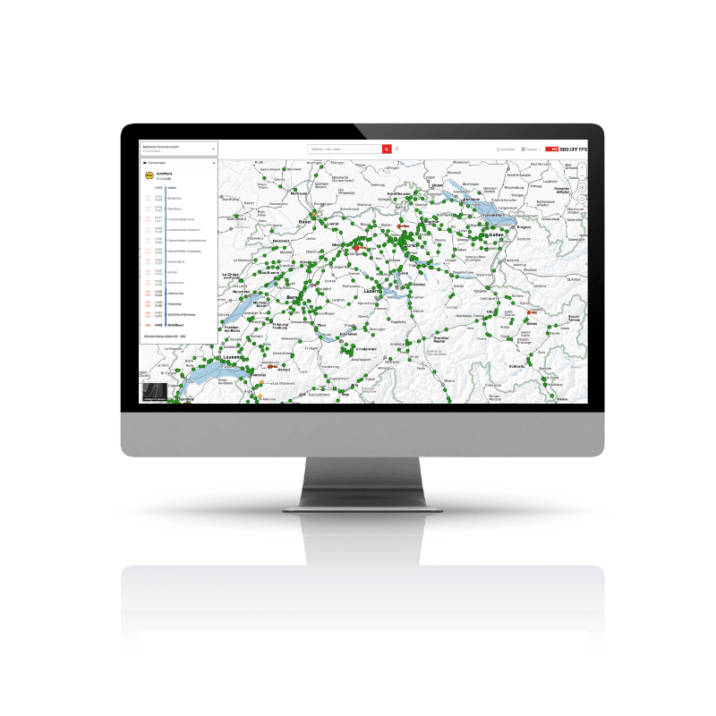 Kommt mein Zug denn auch wirklich pünktlich?